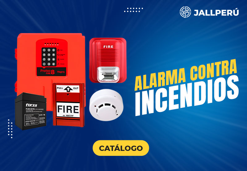 Banner CEL Alarma Contra Incendios - Jall Perú