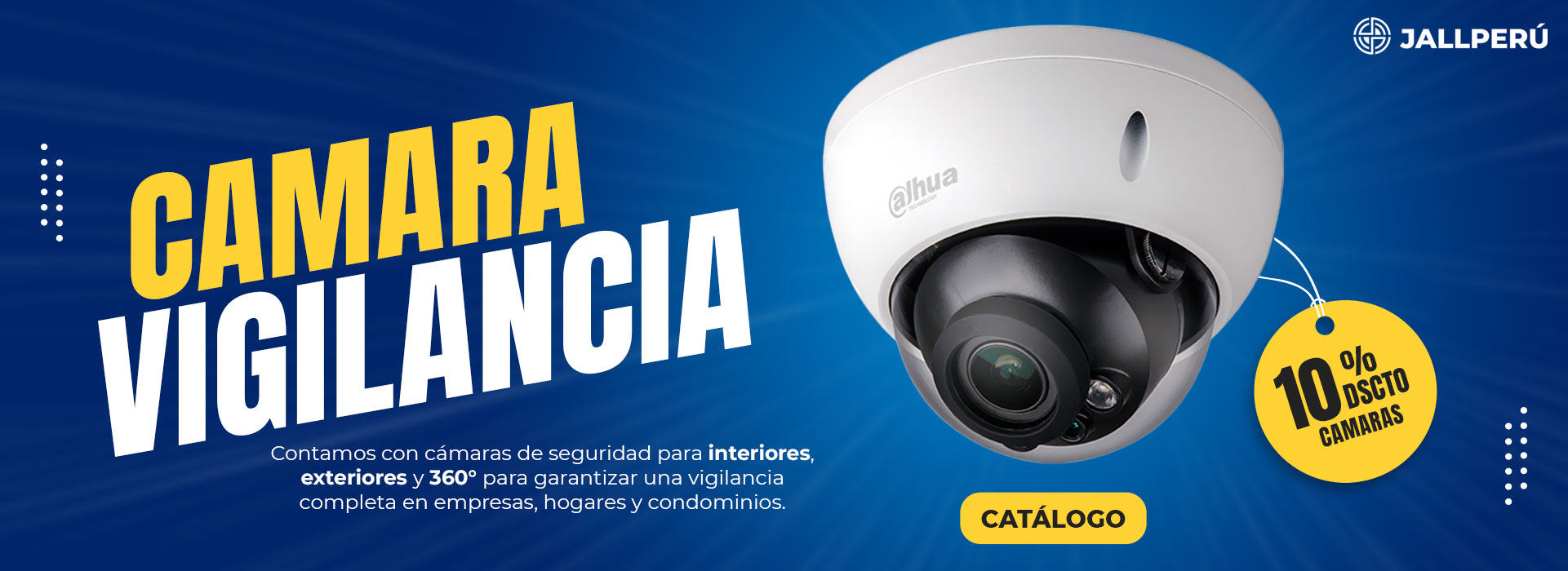 Banner PC Camara de Vigilancia - Jall Perú