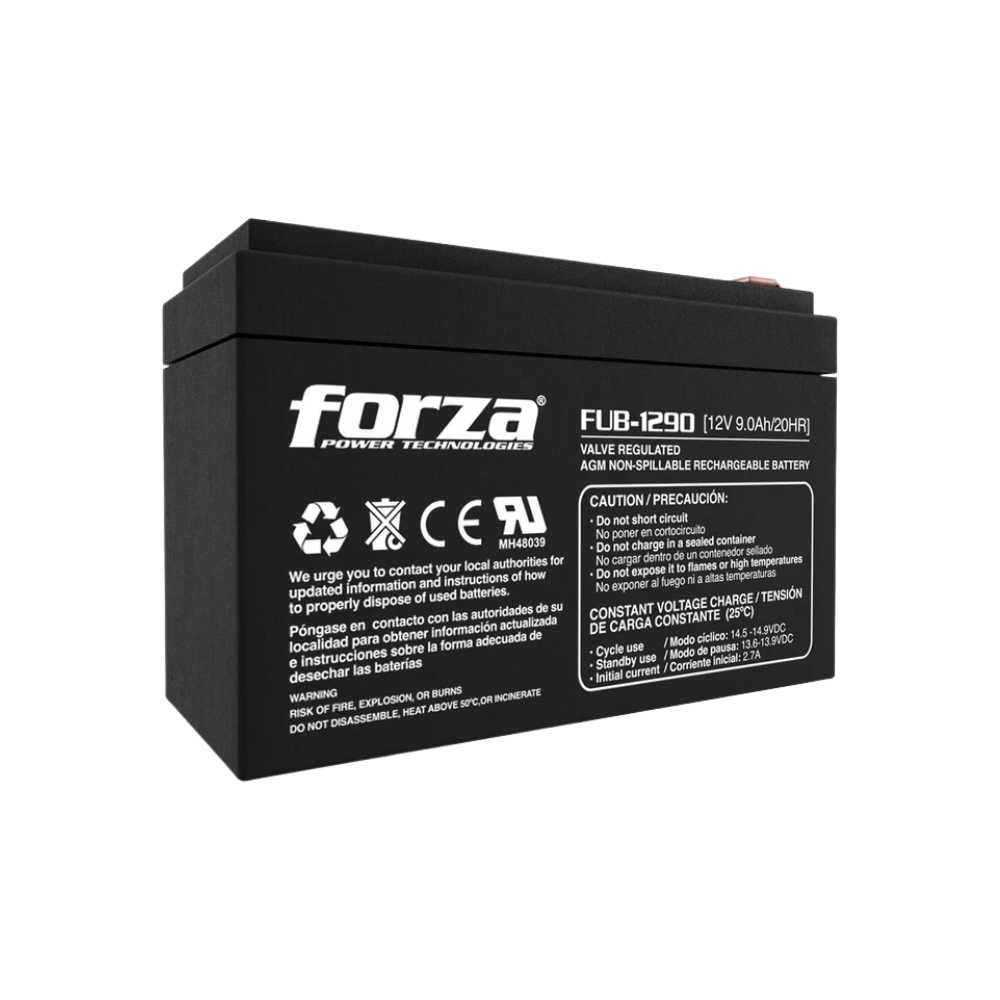 03-0010 Bateria AGM 12V 9A Recargable Ups y Panel - Imagen 1